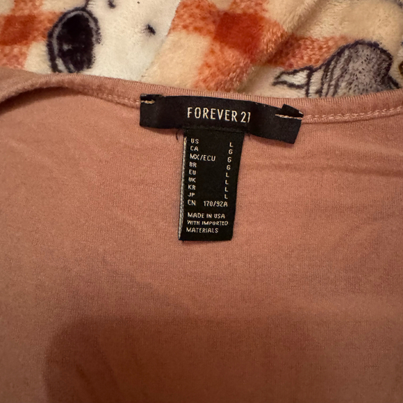 Forever 21 taupe crop top - Picture 2 of 2